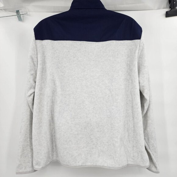 AE Men's Gray & Navy Full-Zip Polar Fleece Jacket XXL NWT - Picture 7 of 9